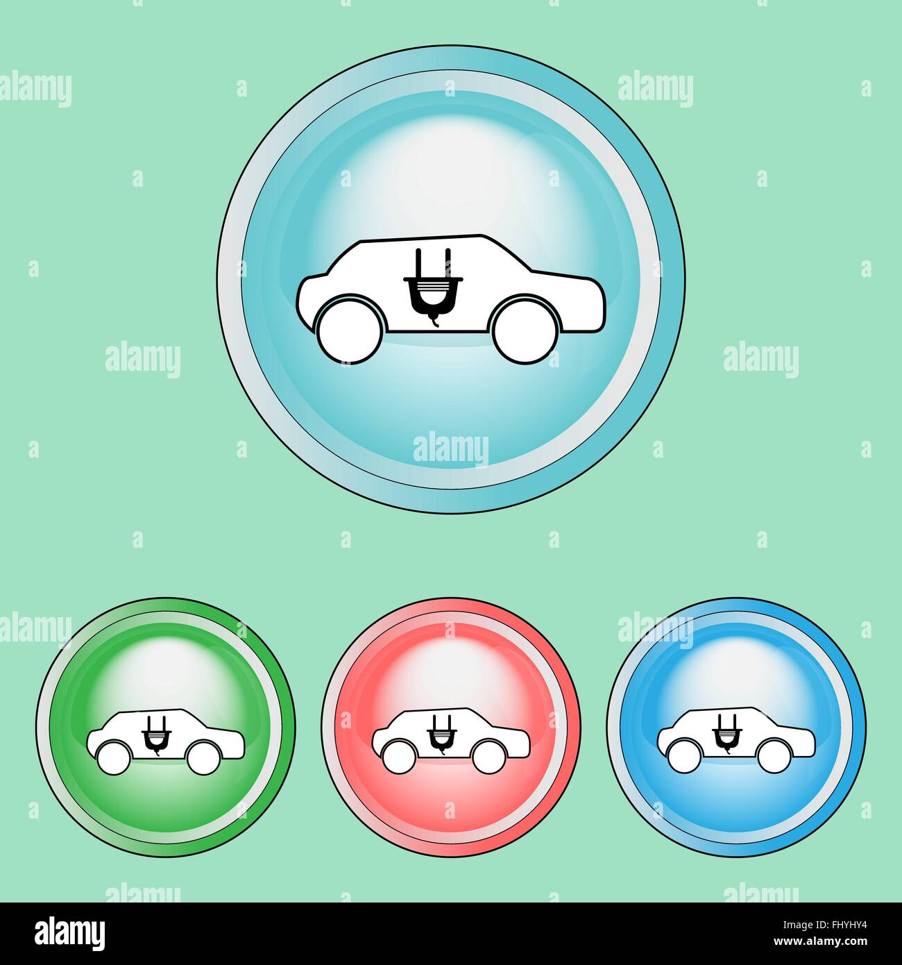 Ecological Natural Signs and Symbols Badges. Digital background vector ...