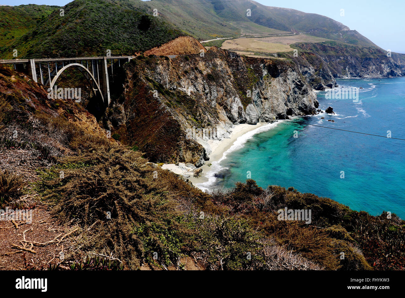 Big sur california highway 1 hi-res stock photography and images - Alamy