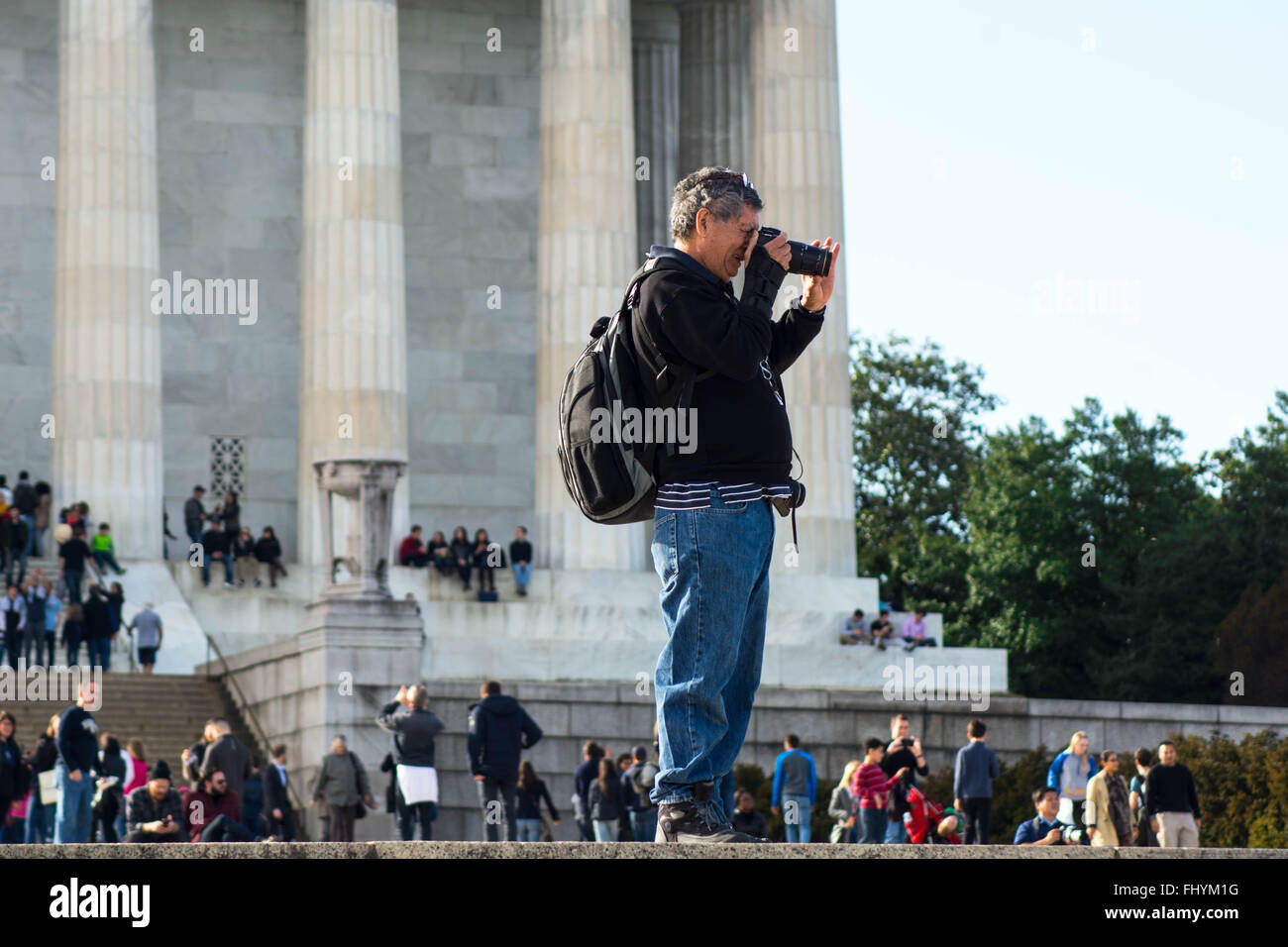 Family tourist picture camera hi-res stock photography and images - Alamy