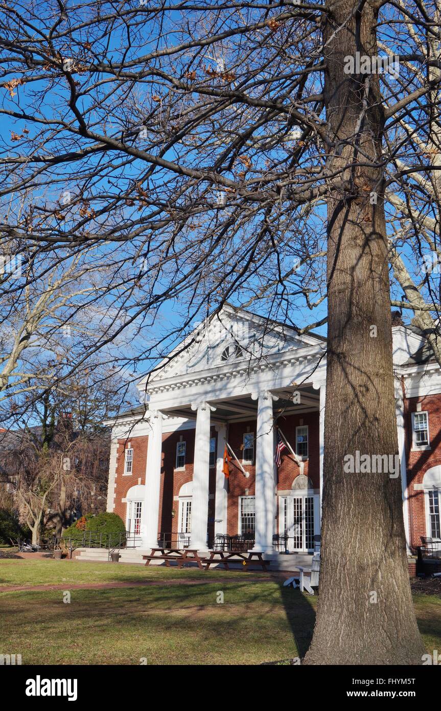 An Eating Club located on Prospect Avenue (The Street) on the college