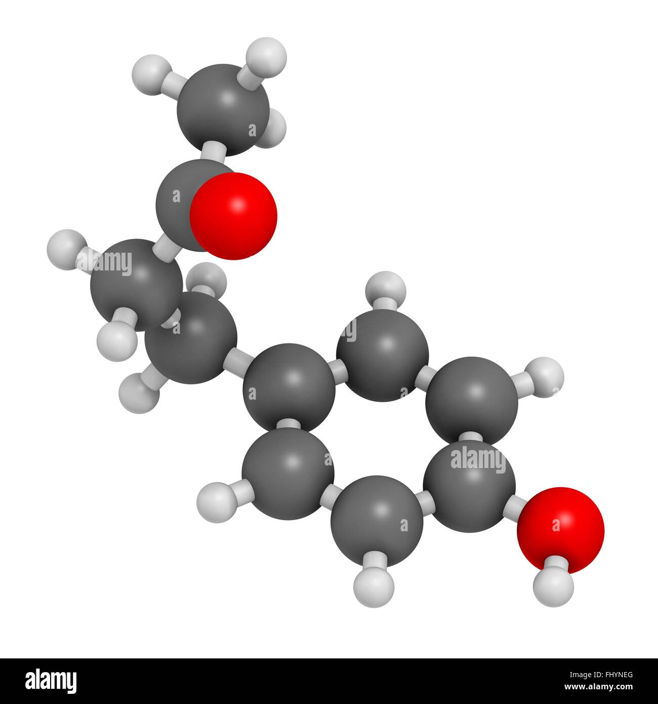 Raspberry ketone molecule Primary aroma compound of raspberries Used as