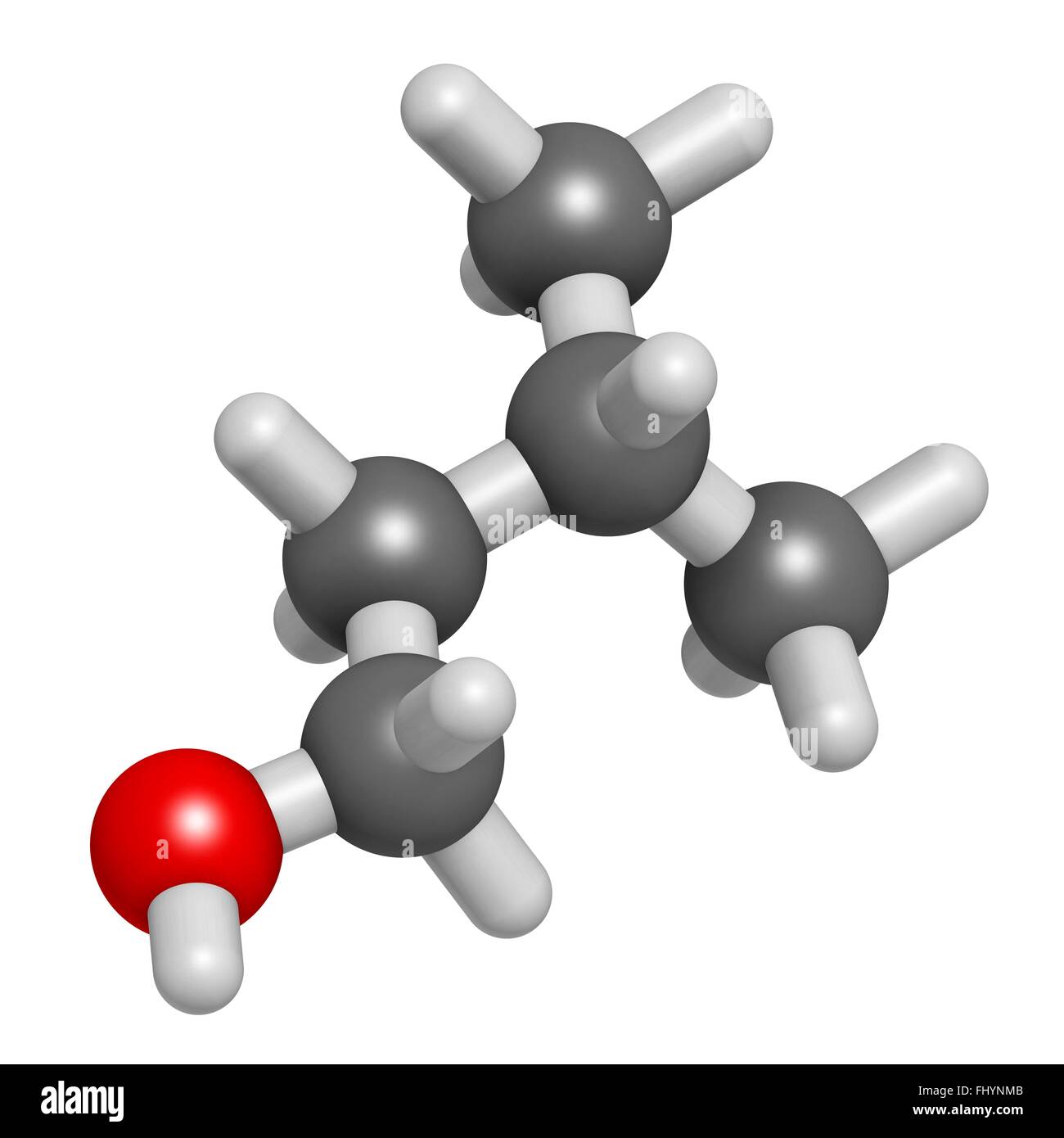 Cetyl alcohol molecule, illustration - Stock Image - F030/5196 - Science  Photo Library