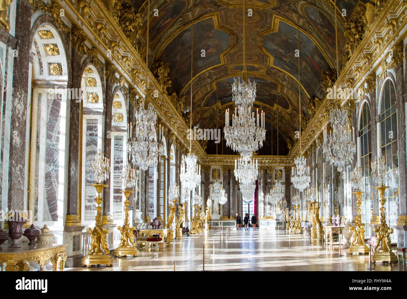 Hall Of Mirrors Versailles Hi res Stock Photography And Images Alamy