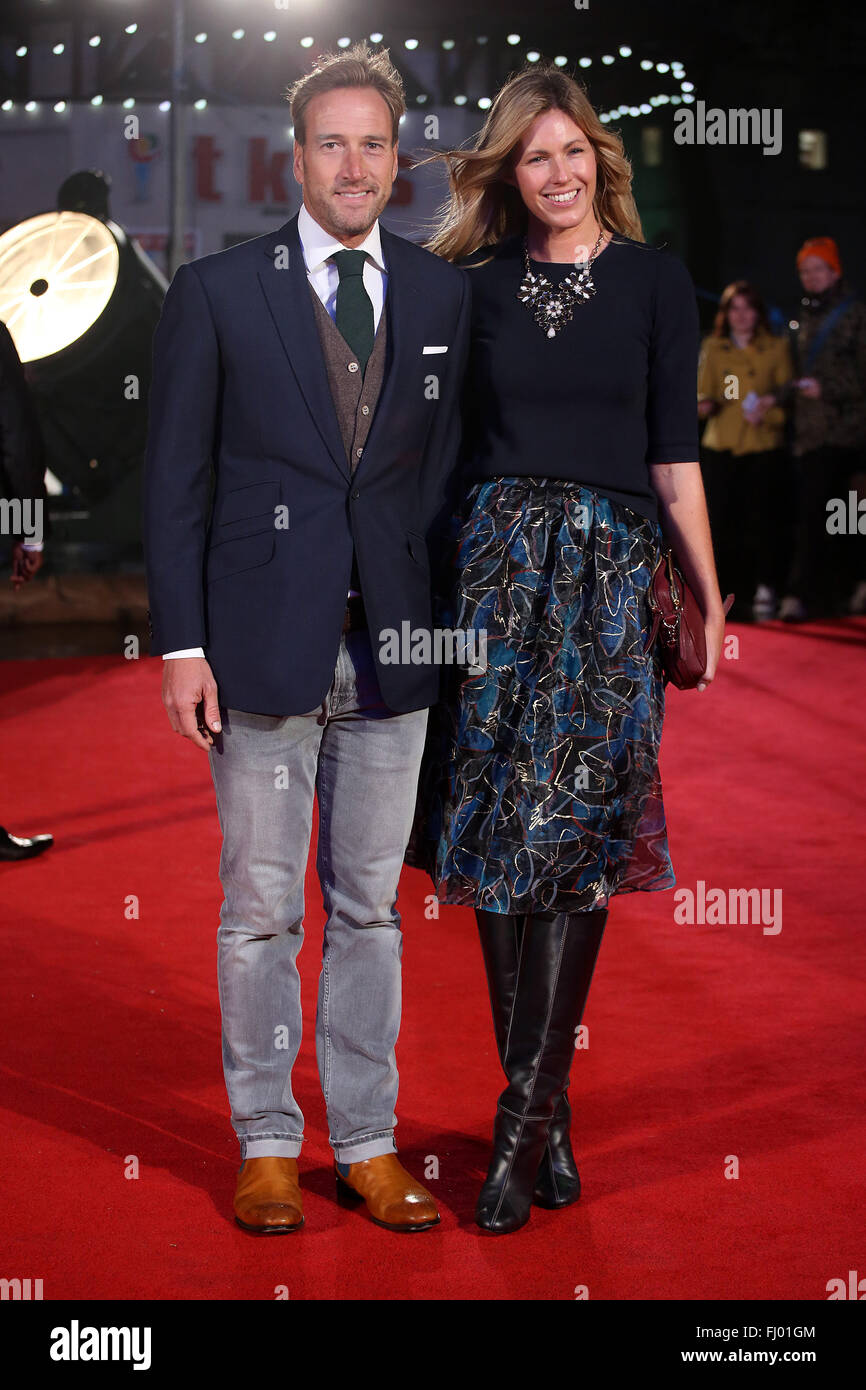 World Premiere of Dad's Army - Arrivals Featuring: Ben Fogle, wife ...