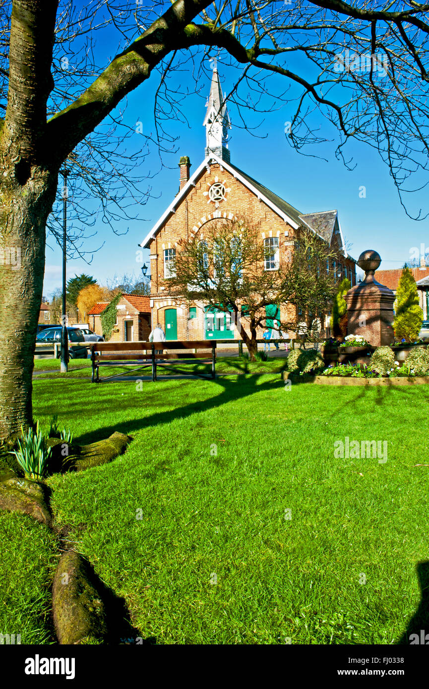 Town Hall Easingwold, Yorkshire Stock Photo Alamy