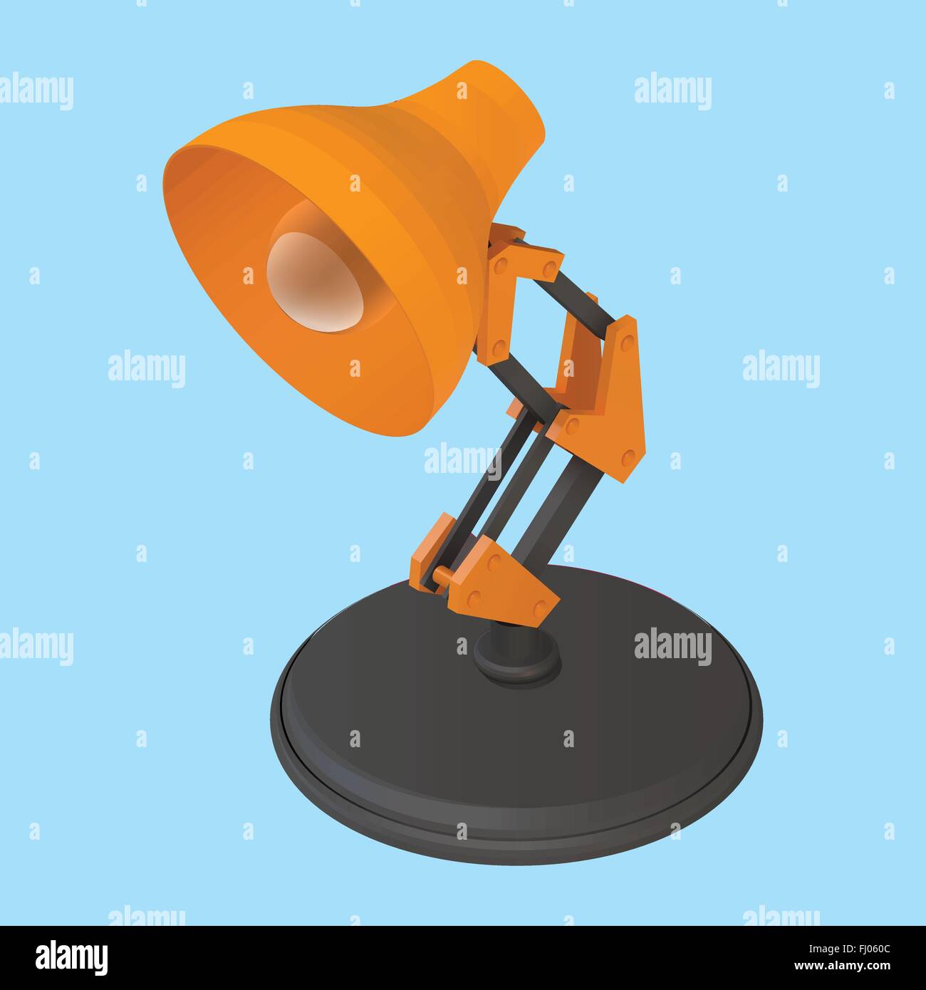 reading desk lamp isometric vector Stock Vector Image & Art Alamy