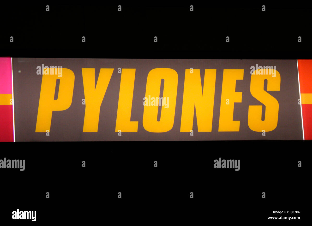 Pylones hi-res stock photography and images - Alamy
