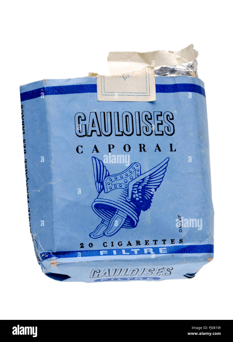 Gauloises cigarette hi-res stock photography and images - Alamy