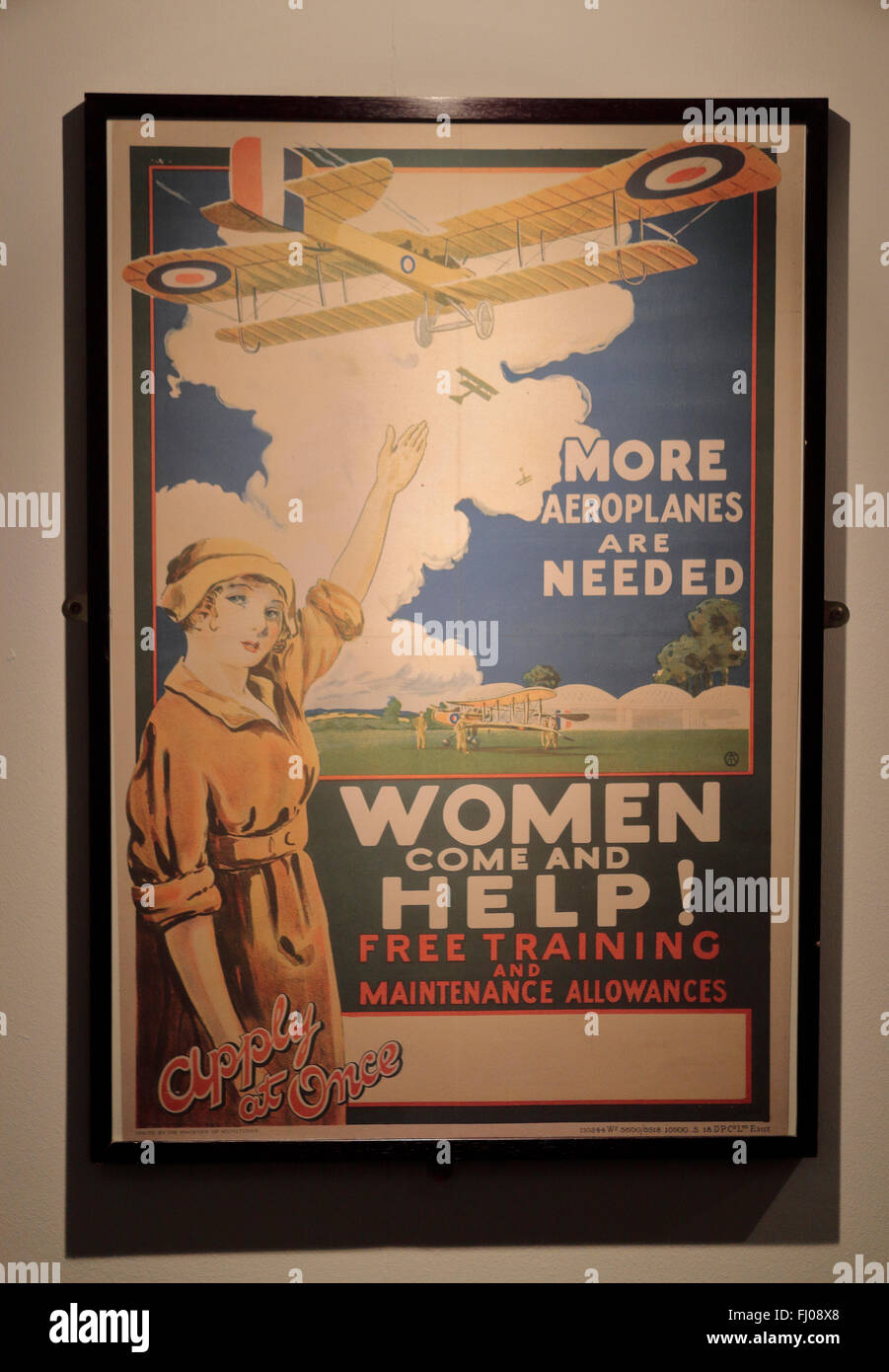 World war one women poster hi-res stock photography and images - Alamy