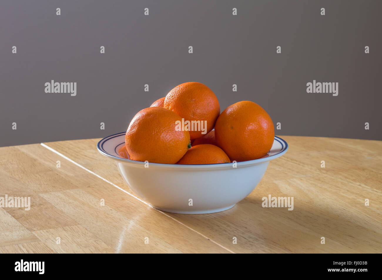 Bowl of Oranges Stock Photo Alamy