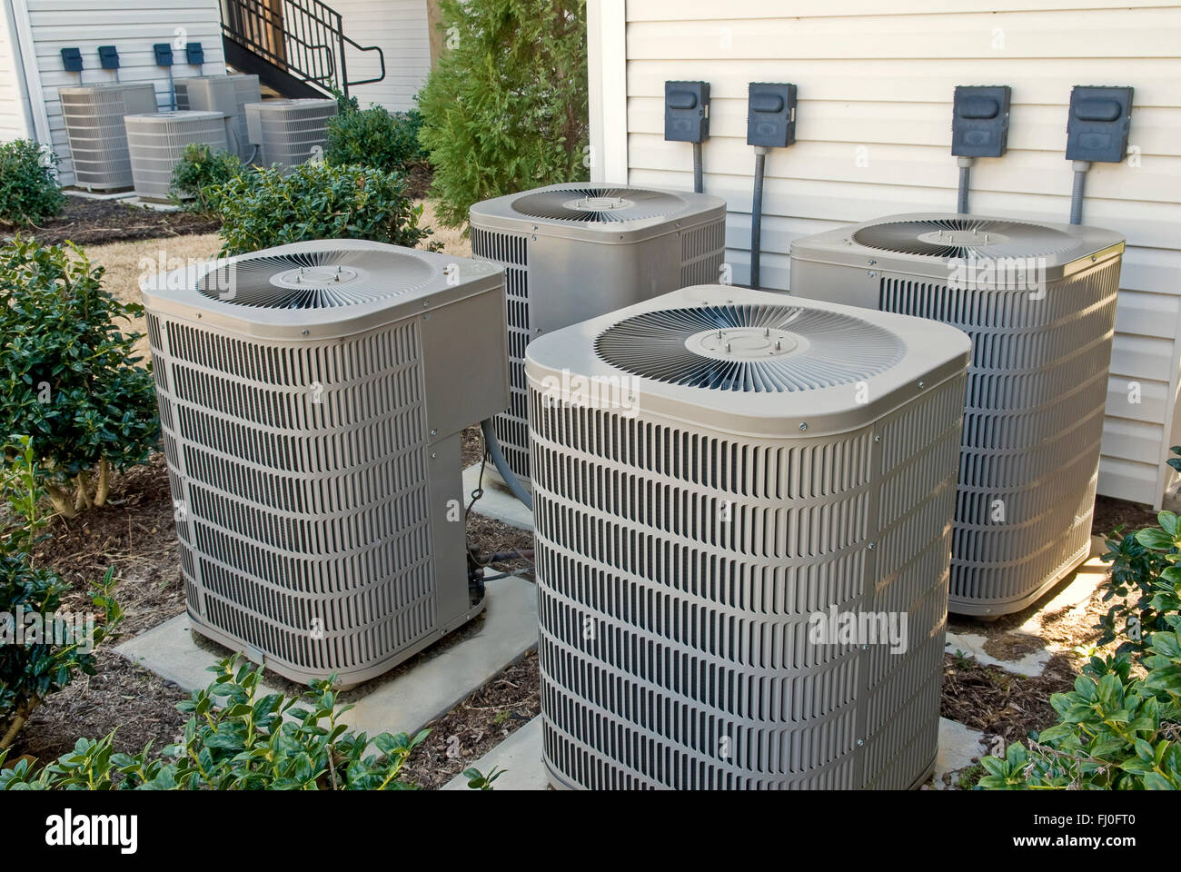 Air Conditioning Units For MultiFamily Apartment Building Horizontal