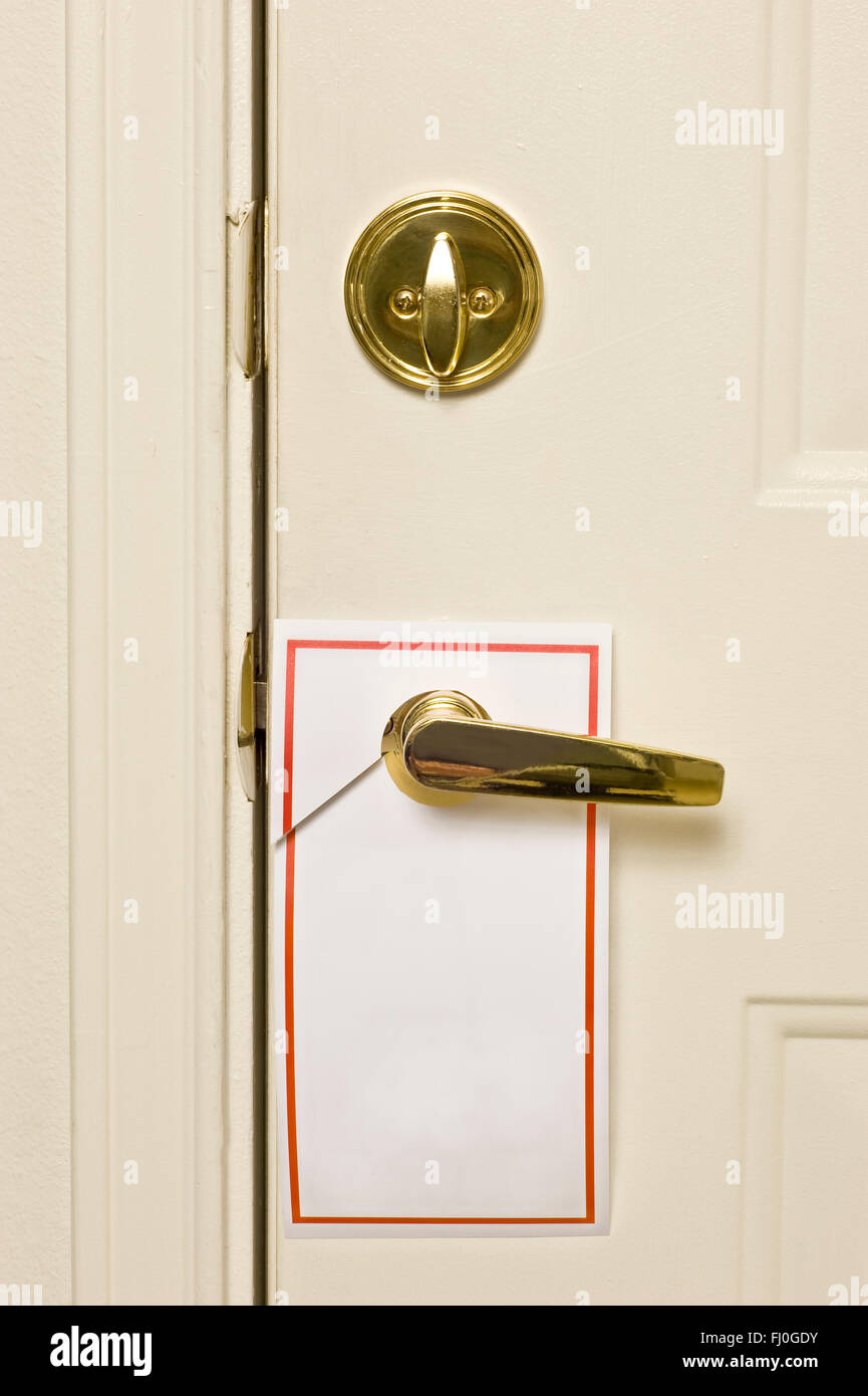 Door hanger hires stock photography and images Alamy