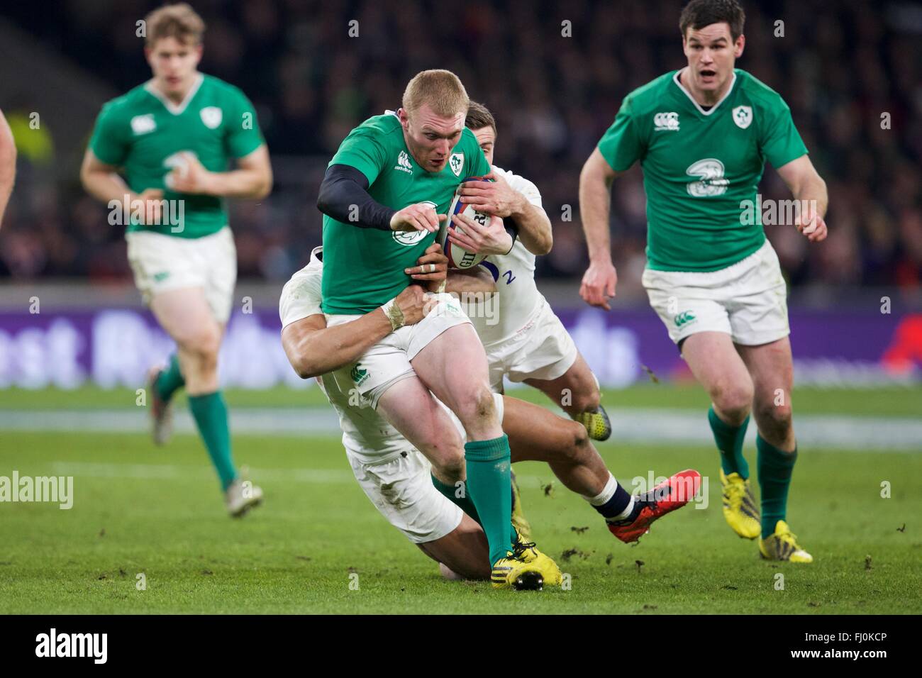 Twickenham, London, UK. 27th Feb, 2016. RBS Six Nations Championships