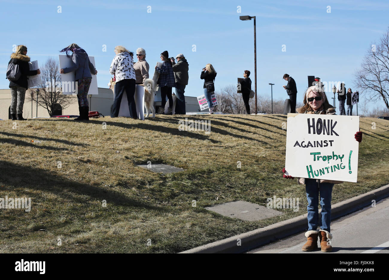 Cecil the lion protest hires stock photography and images Alamy