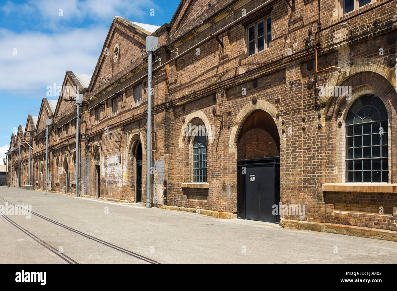 Eveleigh Carriageworks Contemporary Arts Centre, Redfern Sydney NSW Australia Stock Photo