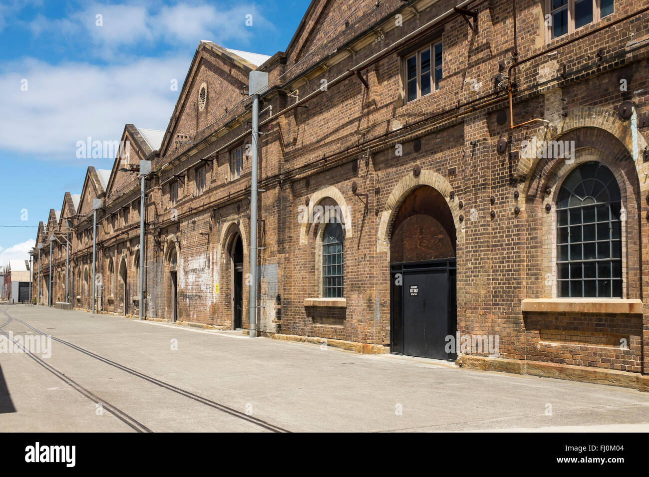 Eveleigh Carriageworks Contemporary Arts Centre, Redfern Sydney NSW Australia Stock Photo