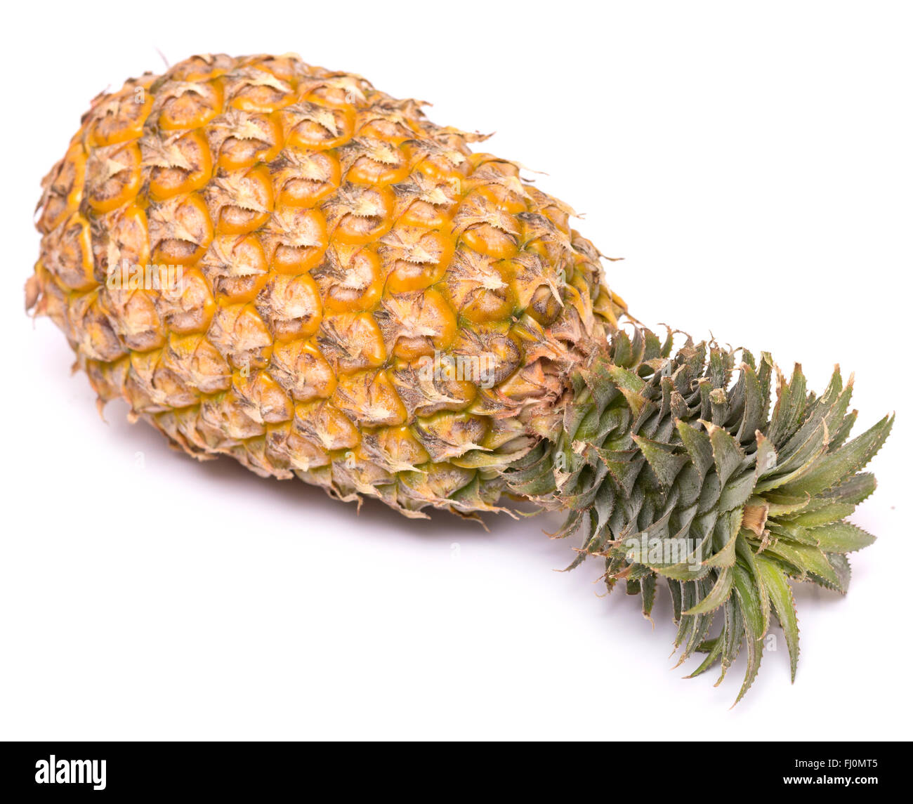 ripe whole pineapple isolated on white background Stock Photo Alamy