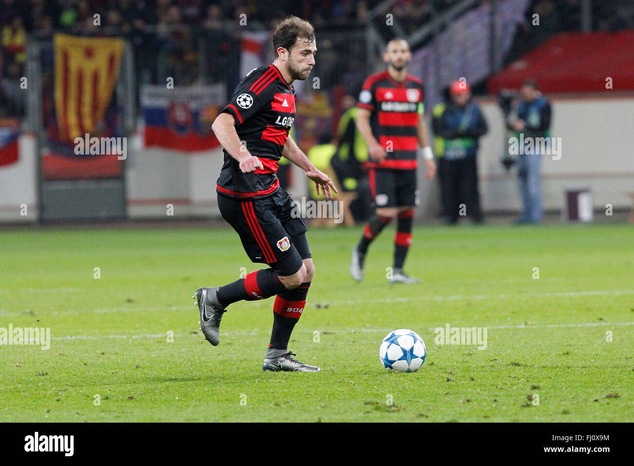 Hakan Calhanoglu During The Champion League Match Bayer Leverkusen Stock Photo Alamy