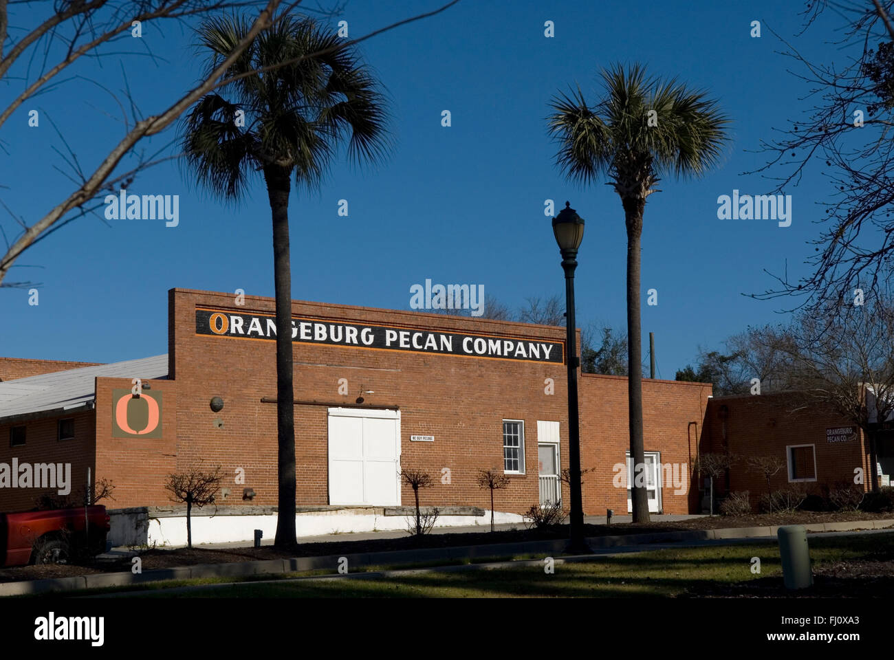 Orangeburg Pecan Company South Carolina USA Stock Photo