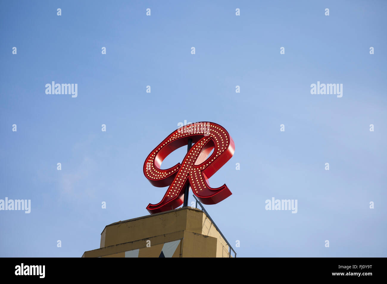 Seattle, Washington: The Old Rainier Brewery. Stock Photo