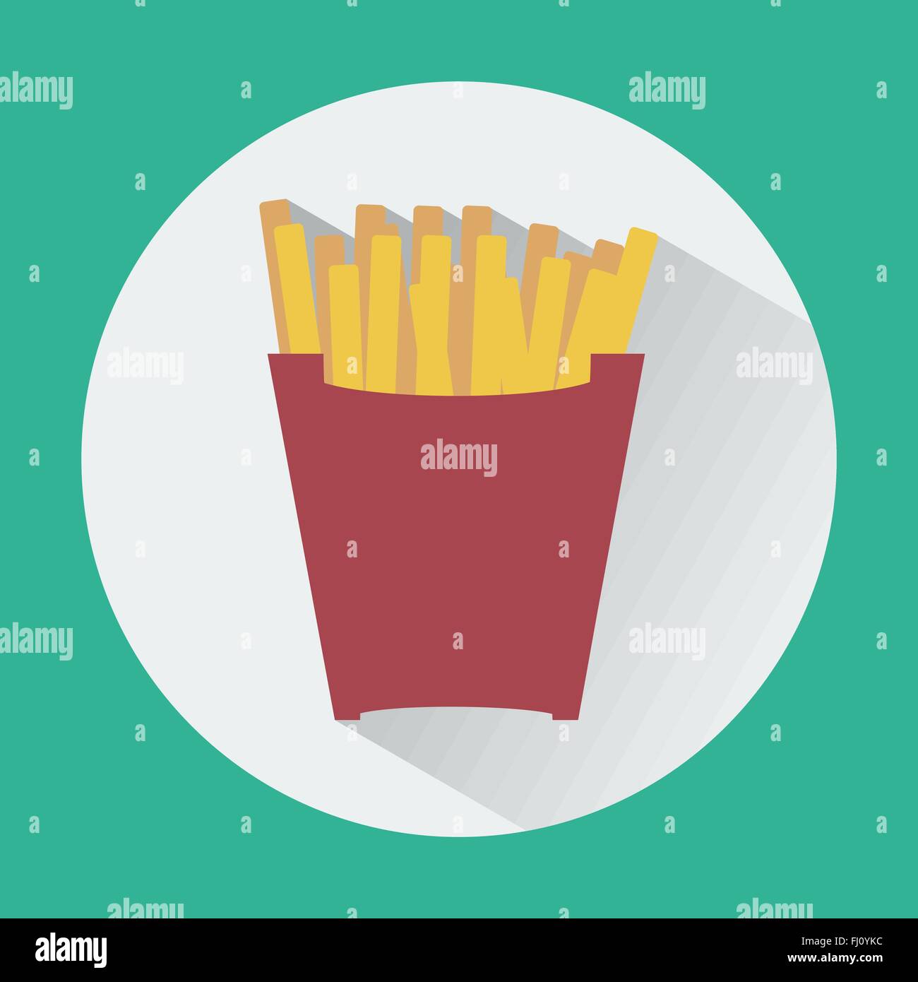 Potato snack product poster. Realistic French fries packaging. Advertising  banner. Unhealthy meal in cardboard box. Flying pieces. Deep fried cooking  Stock Vector Image & Art - Alamy