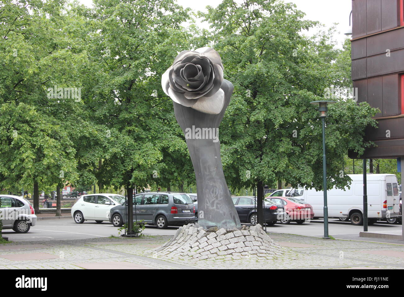The rose in the fist suggest Rose in the fist share your