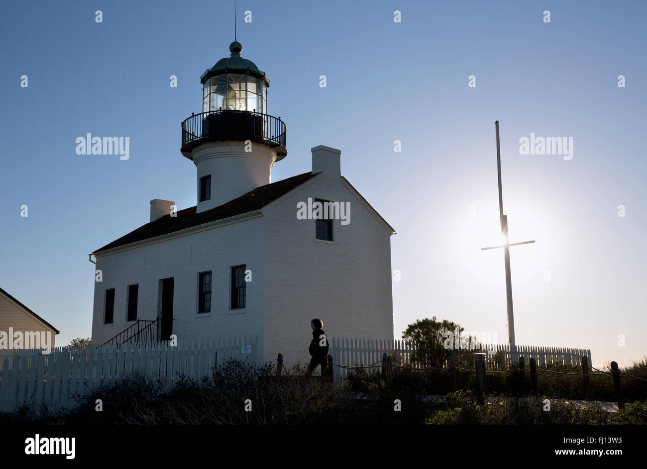 Point Loma Lighthouse, San Diego, California, USA Stock Photo - Alamy