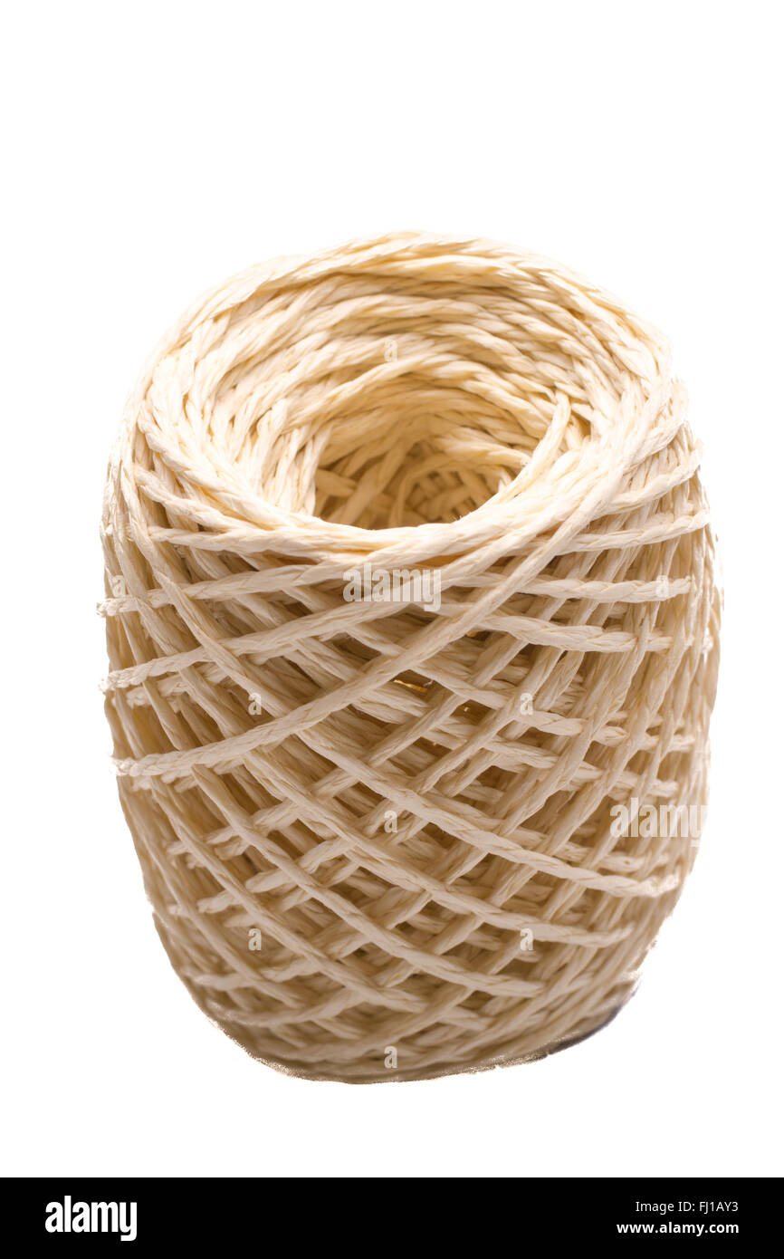 Ball of string paper for gift wrapping Stock Photo Alamy
