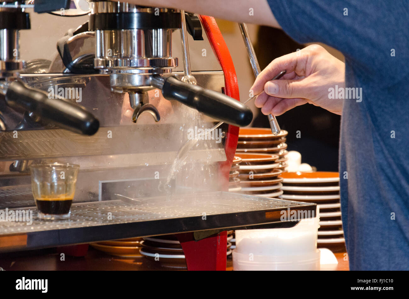 Commercial coffe hires stock photography and images Alamy