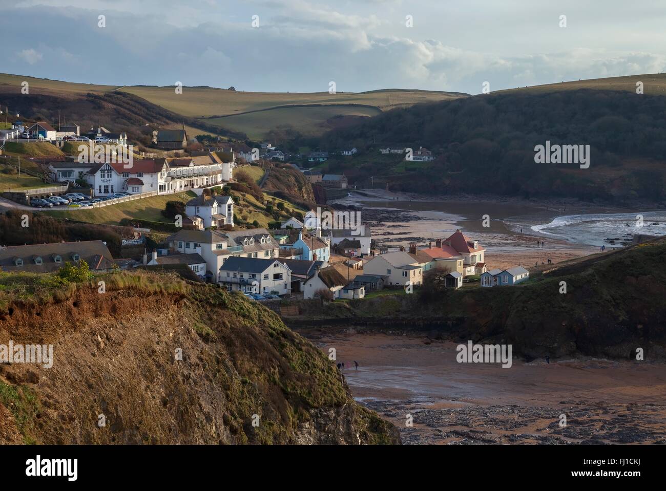 Hope Cove, Devon, England Stock Photo Alamy
