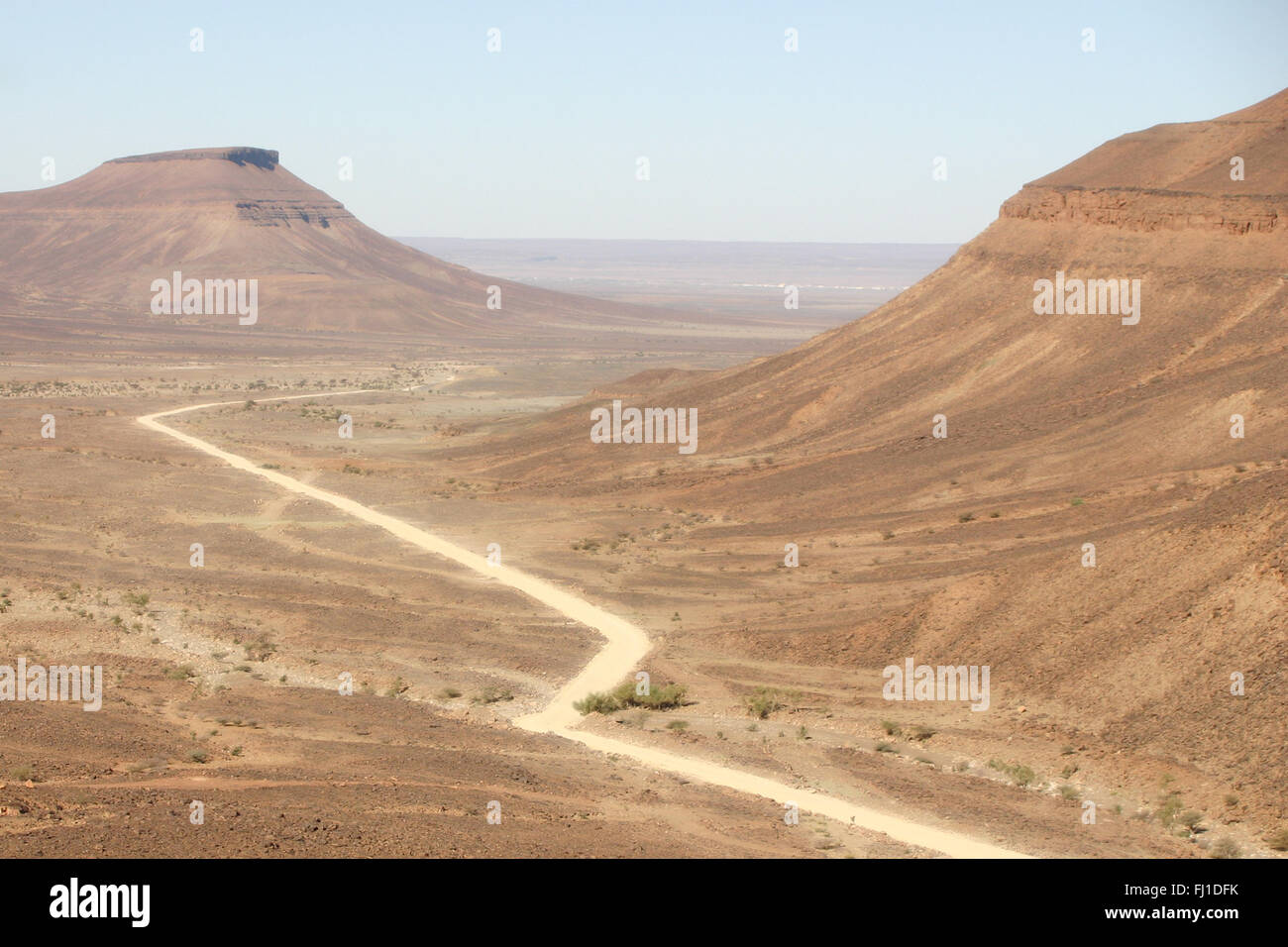 Atar / Adrar area : landscape Stock Photo