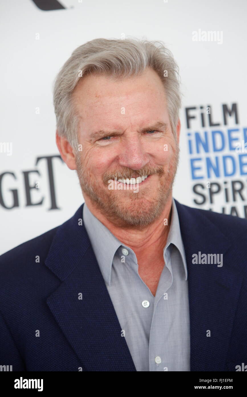 Santa Monica, Los Angeles, California, USA. 27th Feb, 2016. Actor Jamey Sheridan arrives at the 31st annual Film Independent Spirit Awards in a tent on Santa Monica Beach in Santa Monica, Los Angeles, USA, on 27 February 2016. Photo: Hubert Boesl - NO WIRE SERVICE - Credit:  dpa picture alliance/Alamy Live News Stock Photo