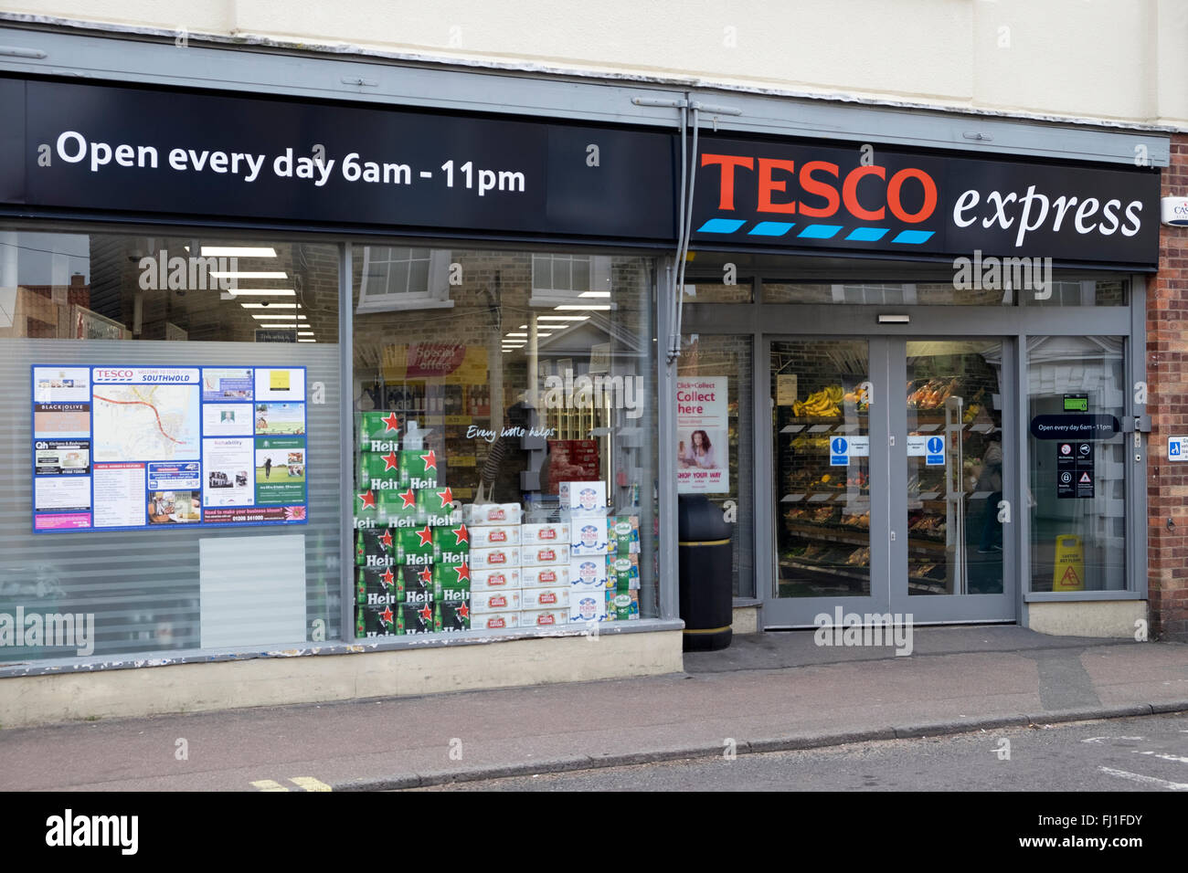 Tesco Express Southwold Suffolk UK Stock Photo Alamy