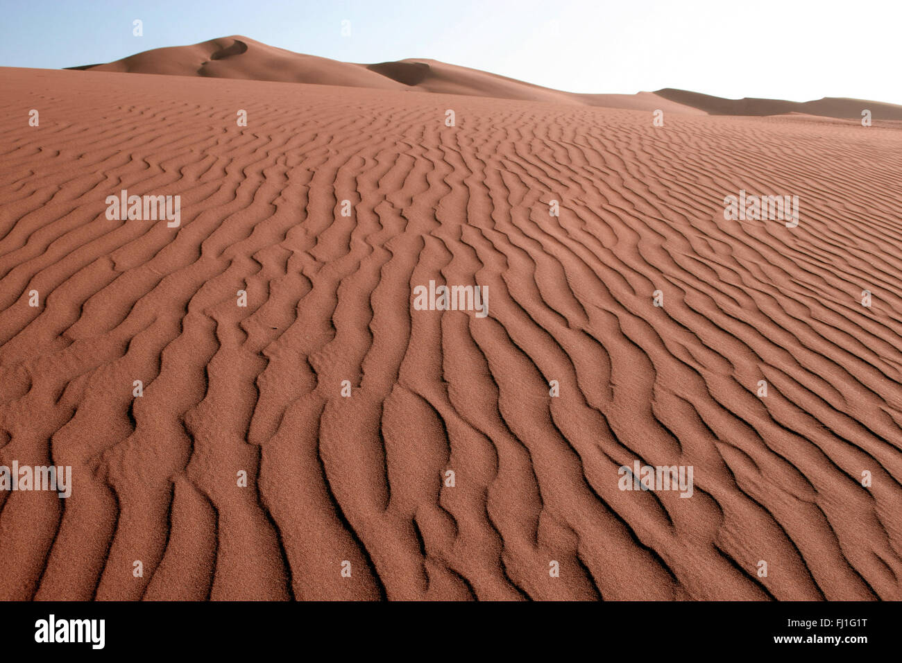 Peru desert landscape Stock Photo