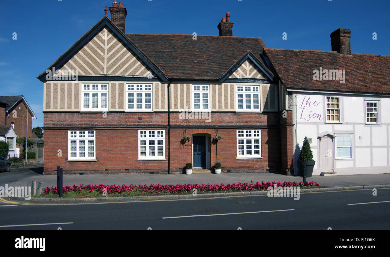 Earls Colne, Period House High Street; Essex, England Stock Photo Alamy