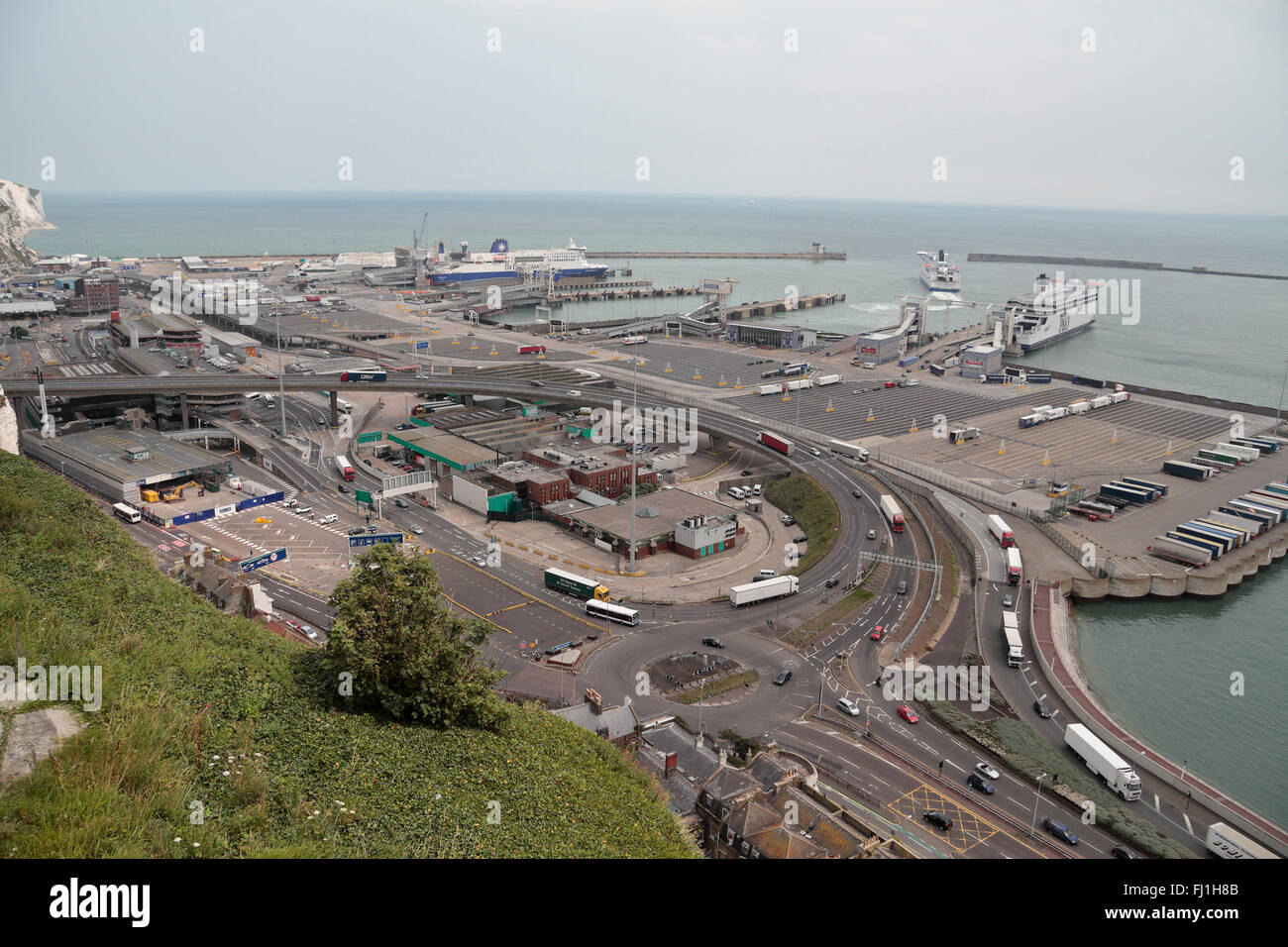 Aerial view of port of dover hires stock photography and images Alamy