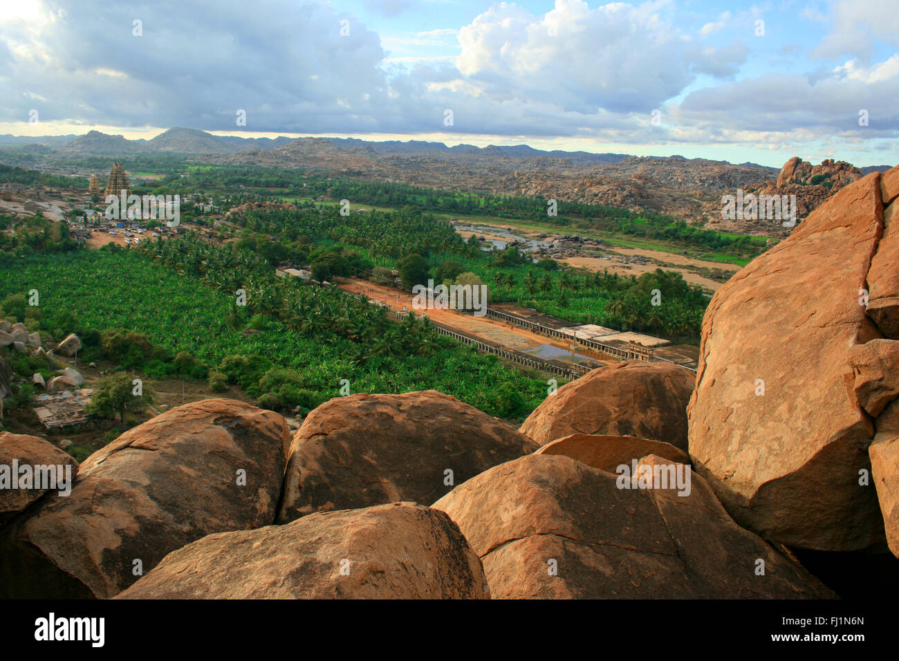 Hampi and around, Karnataka, India  (landscape) Stock Photo