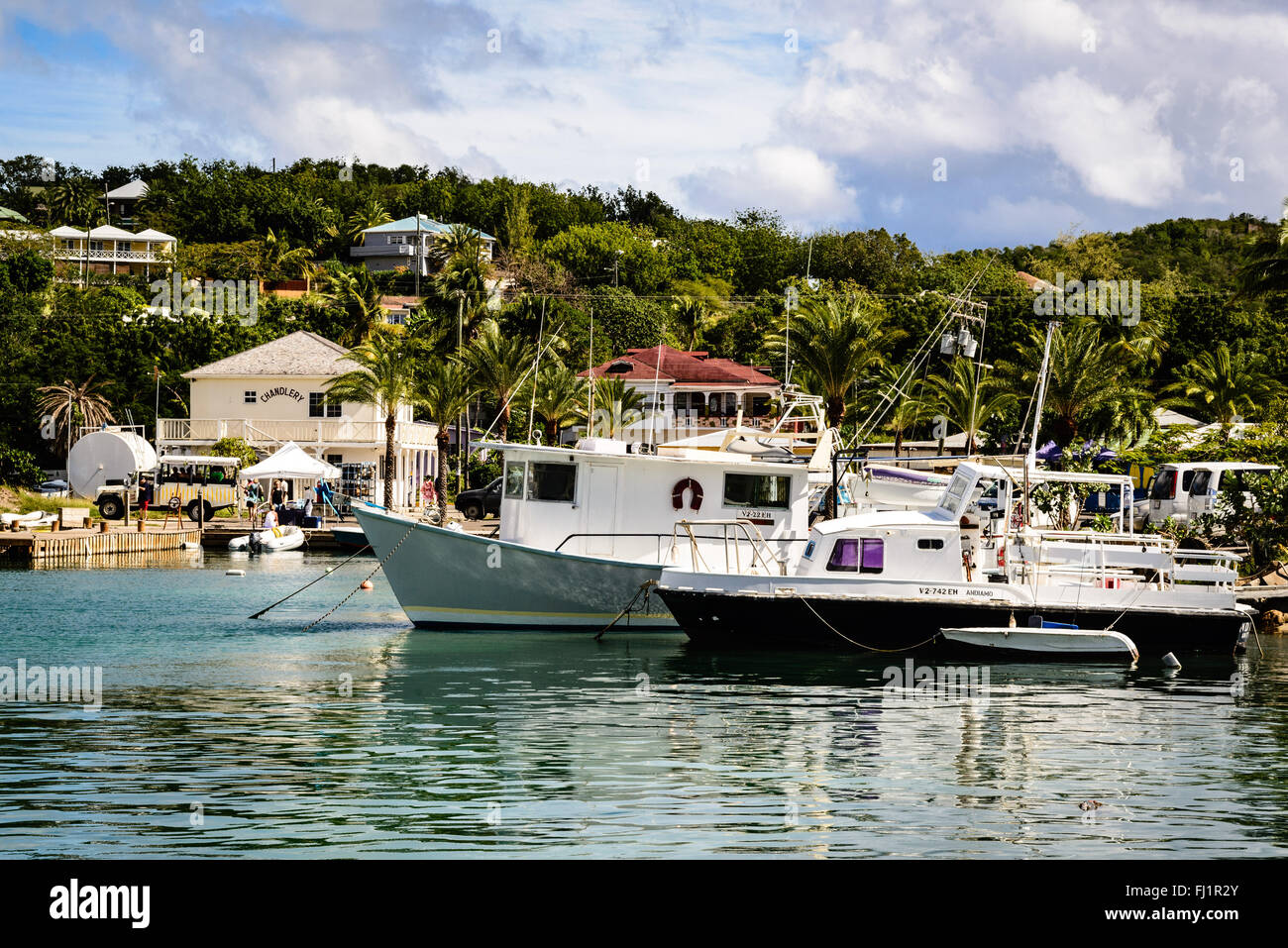 Falmouth Harbour, Falmouth, Antigua Stock Photo - Alamy