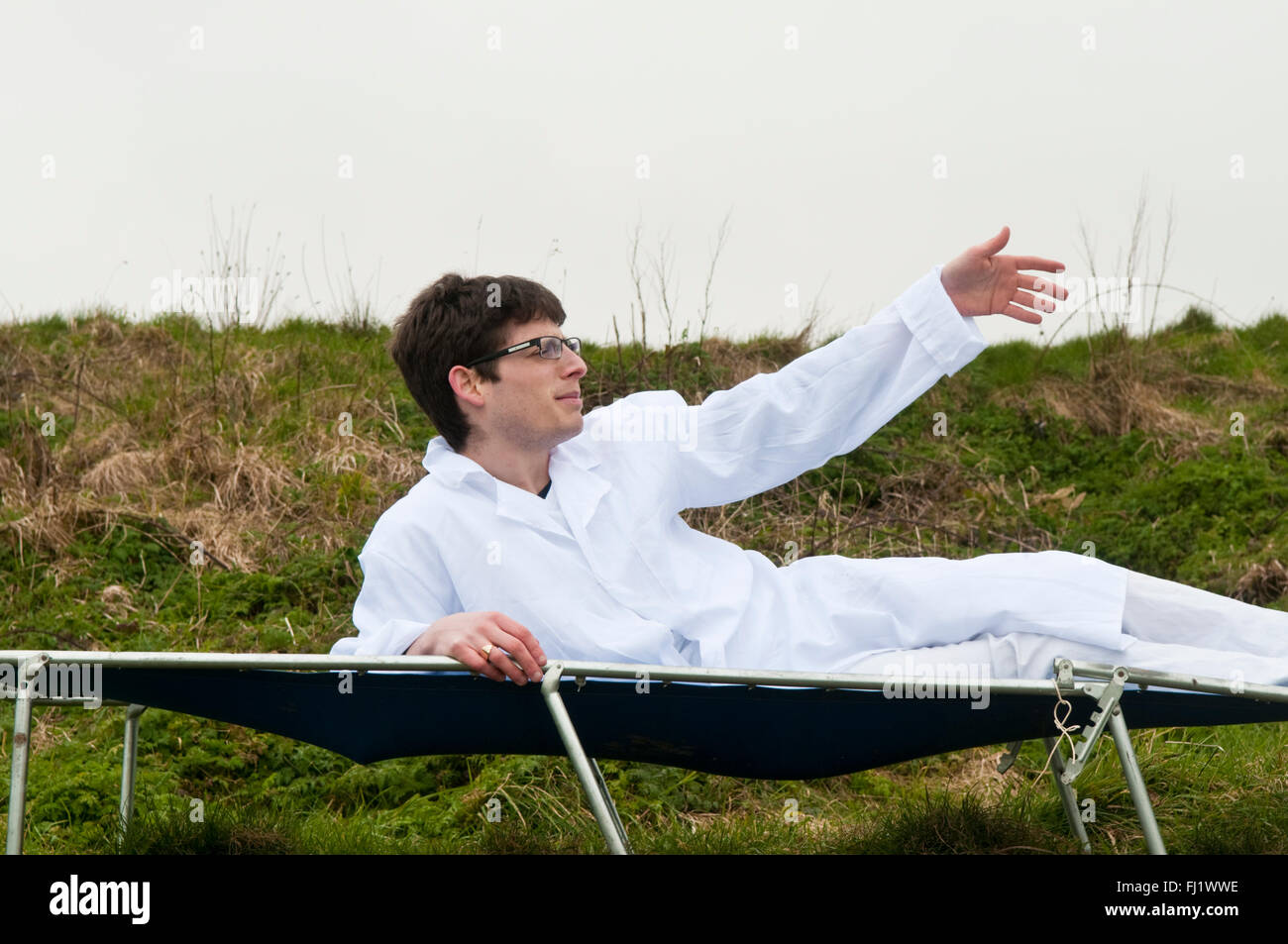 Lab coat back hires stock photography and images Alamy