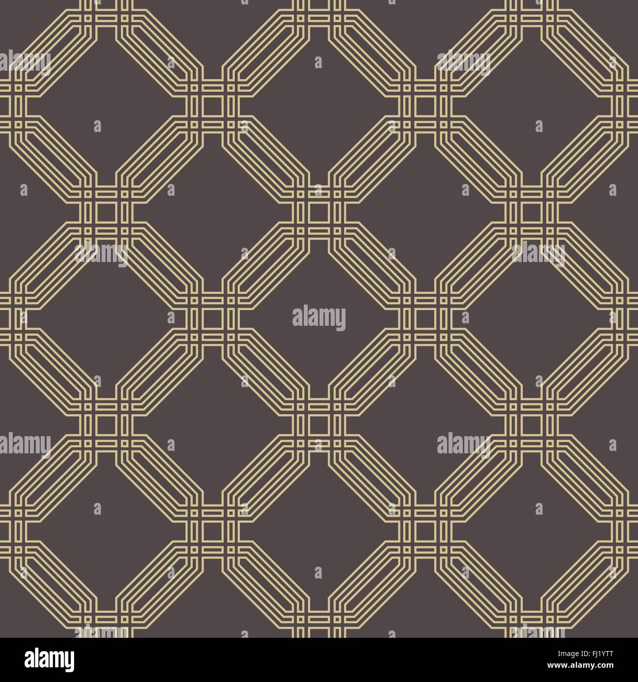 Seamless Abstract Vector Pattern With Hexagons Stock Vector Image & Art ...
