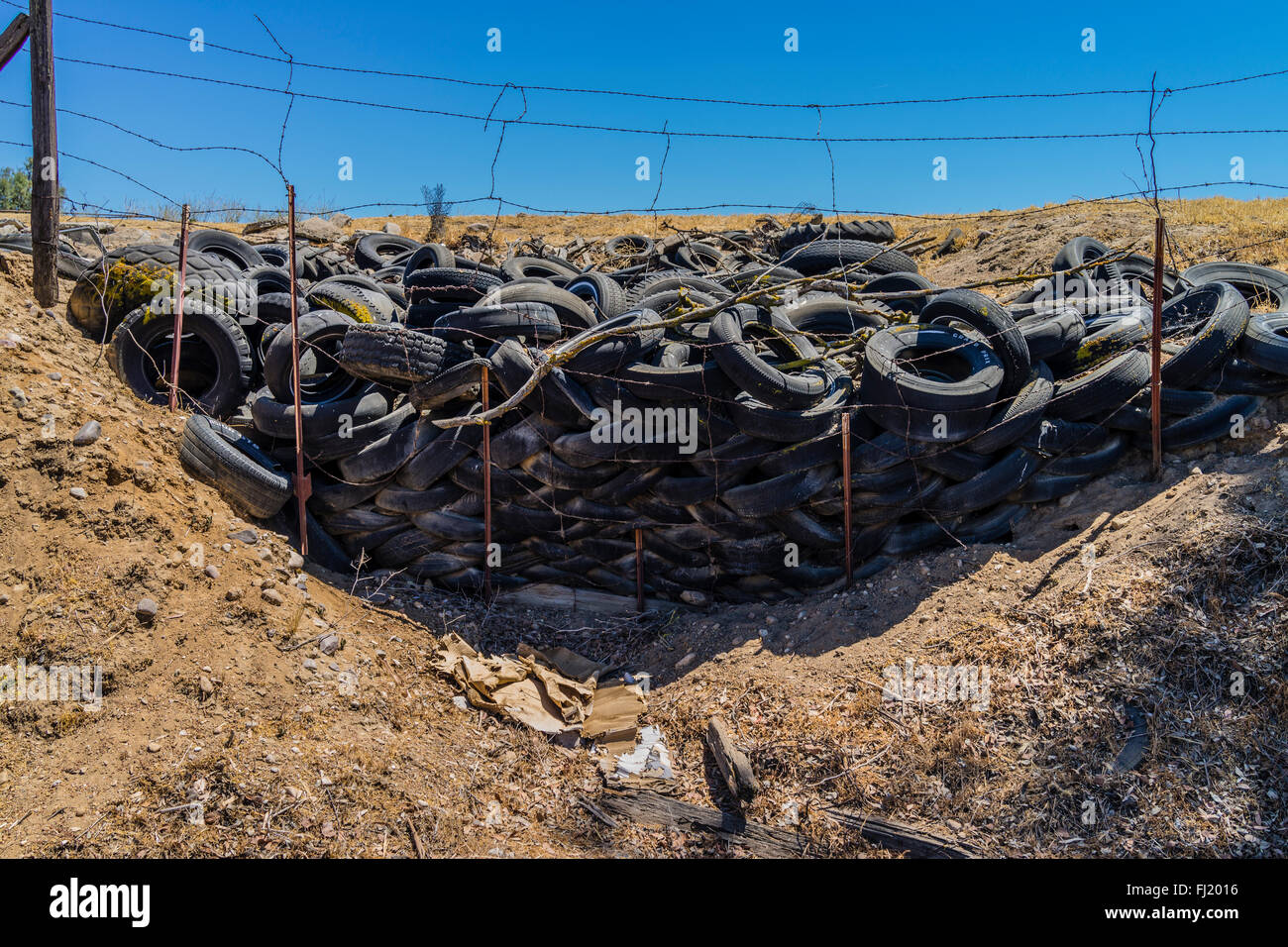 Car tires dumped hires stock photography and images Alamy
