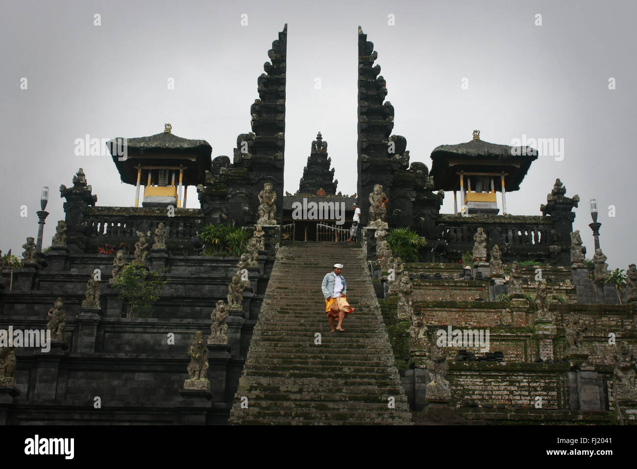 Besakih Temple , Bali , Indonesia Stock Photo