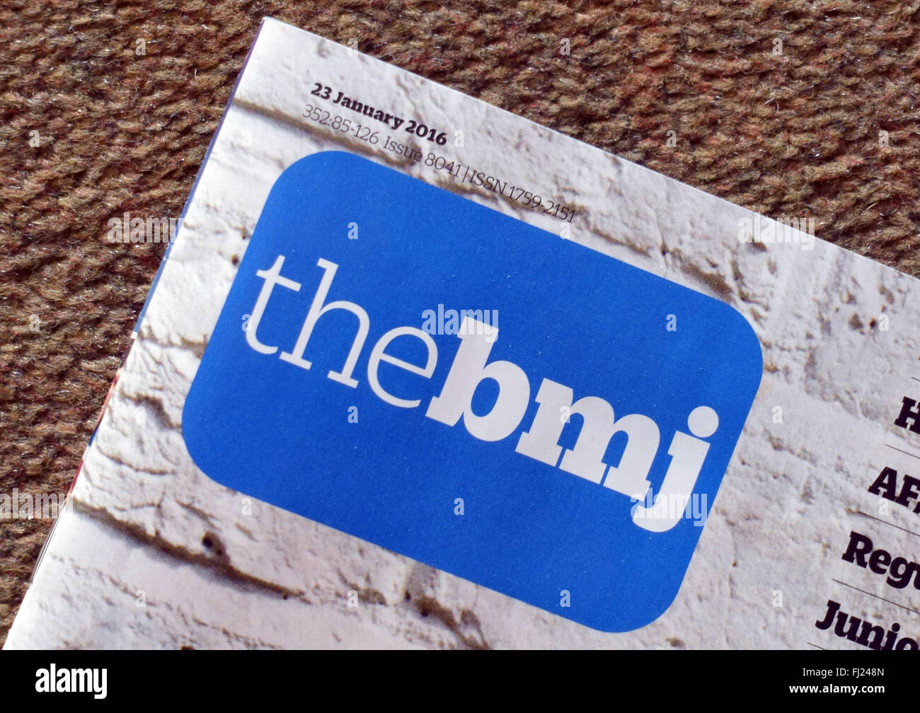 British journal of medicine hi-res stock photography and images - Alamy