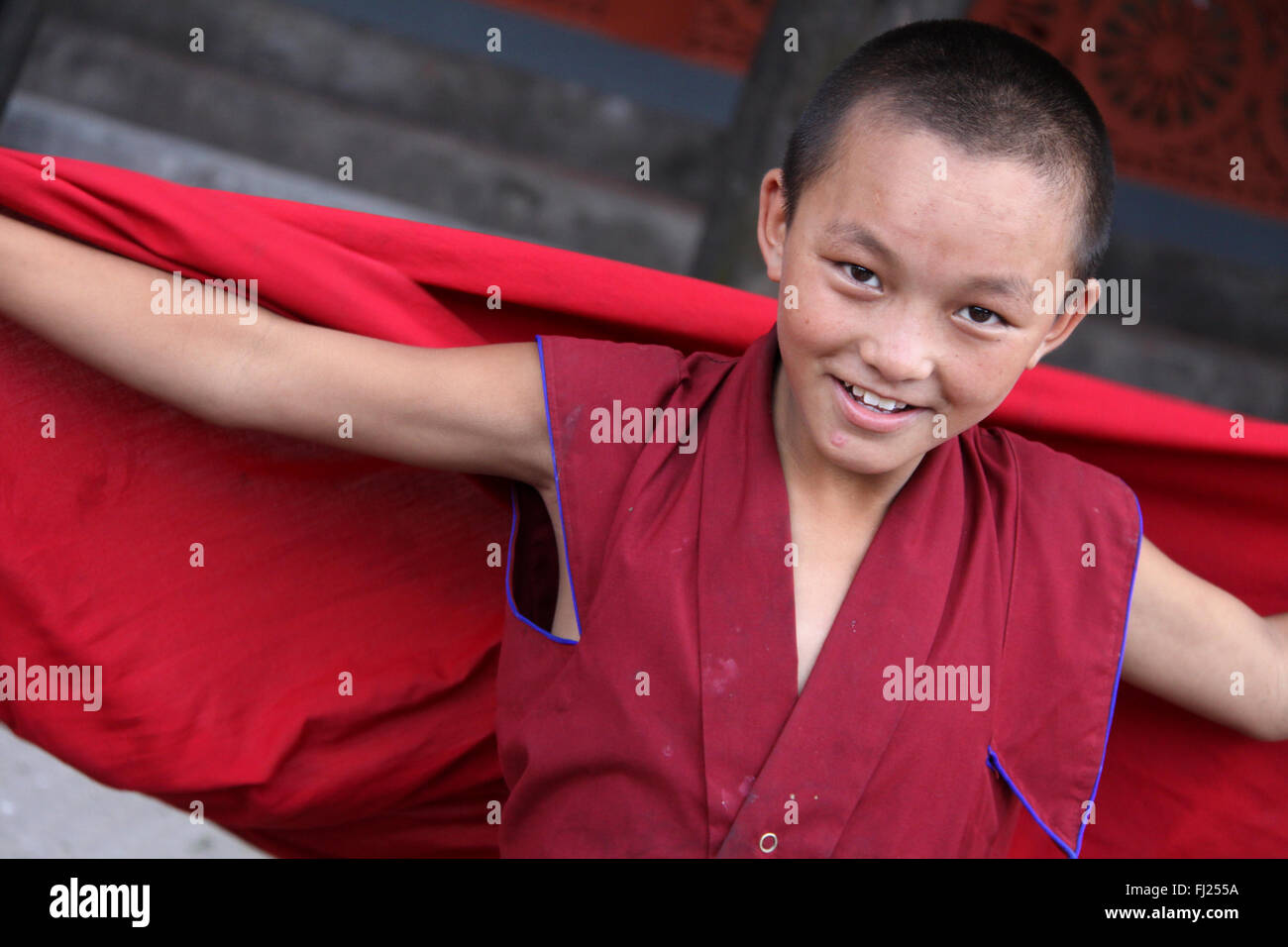 Portrait of Nepali people Stock Photo