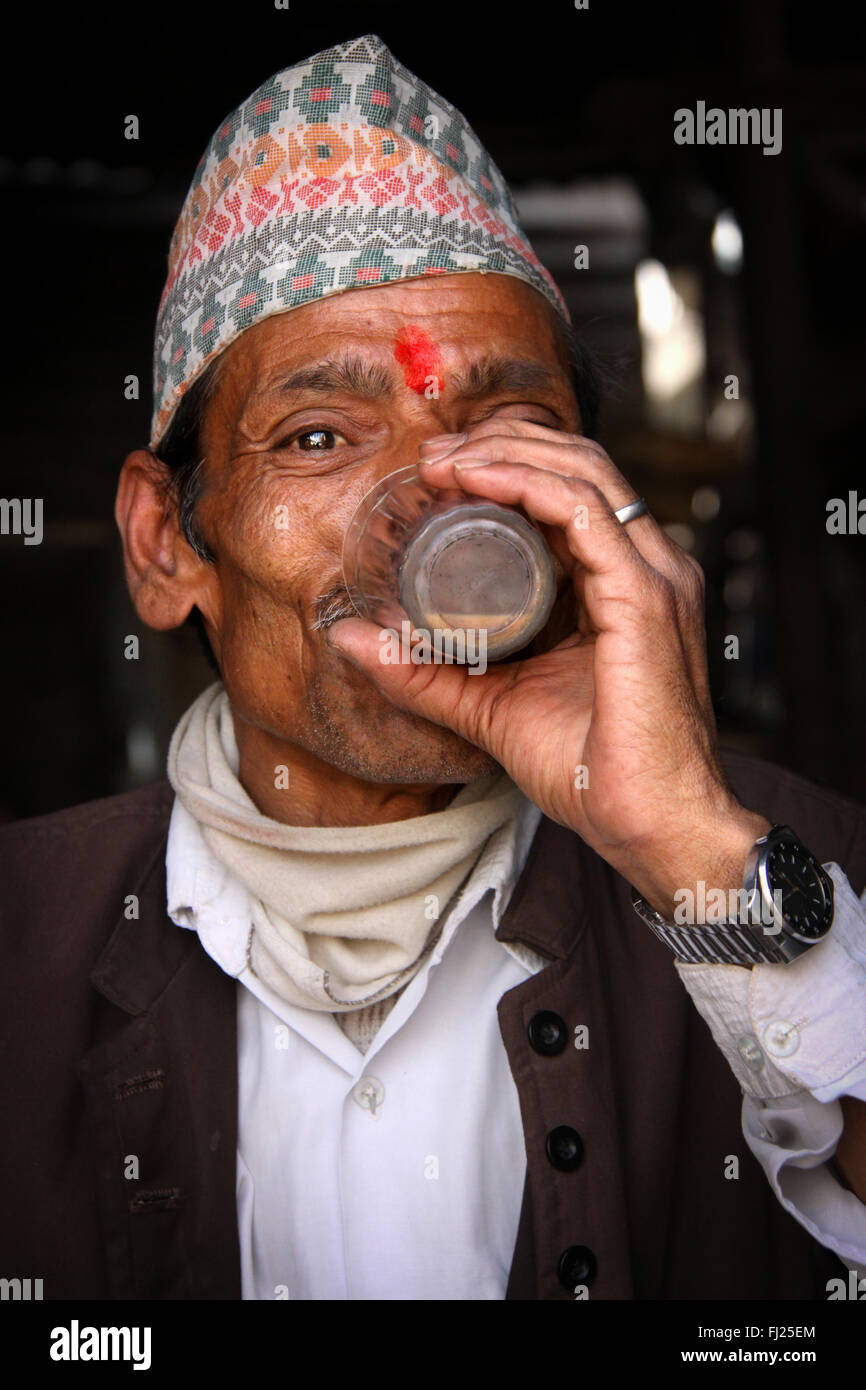 Traditional nepali hat hires stock photography and images Alamy