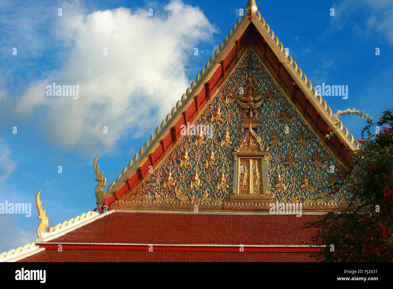 Architecture of King Palace in Bangkok Stock Photo