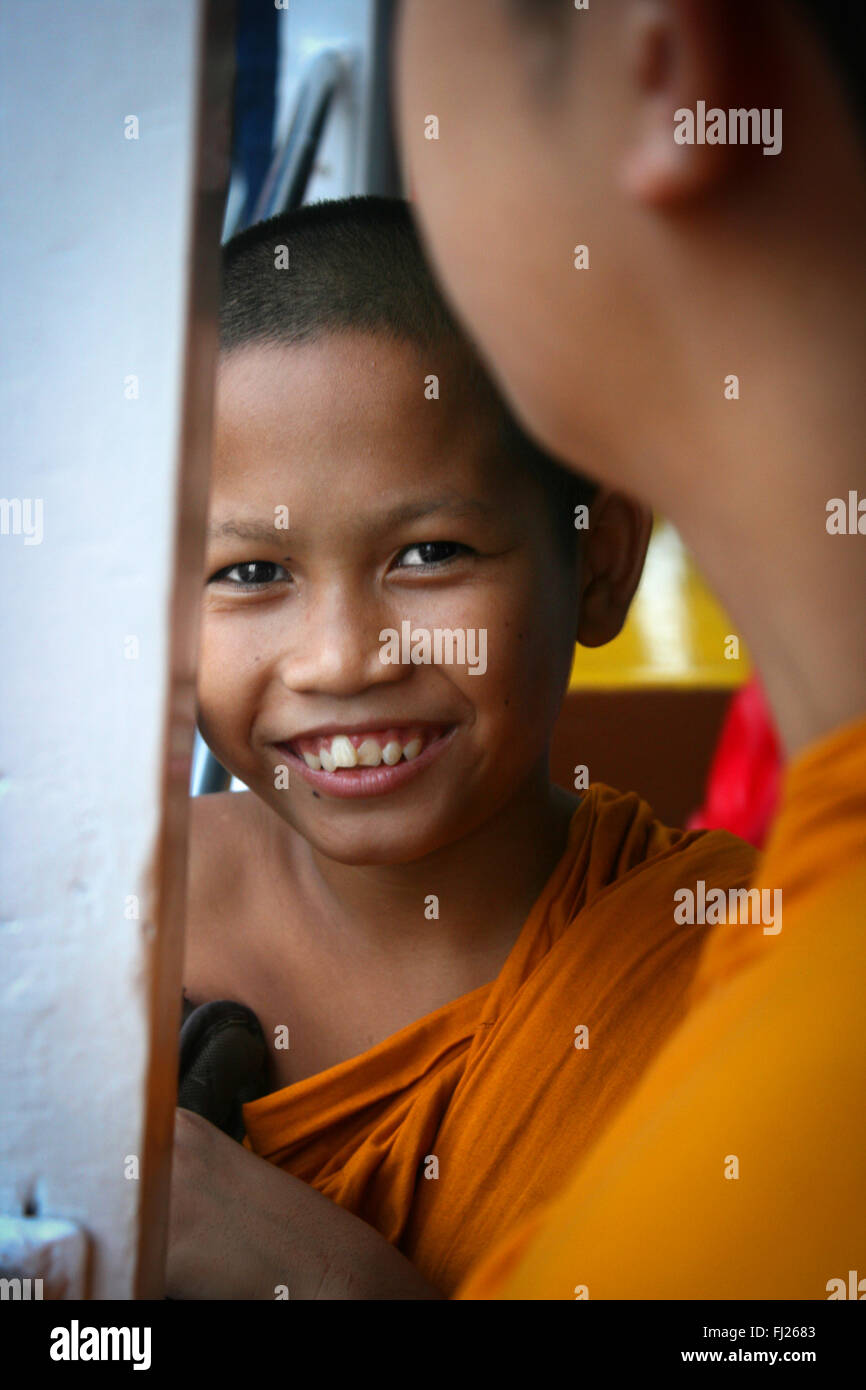 Thailand pictures of people and landscapes Stock Photo