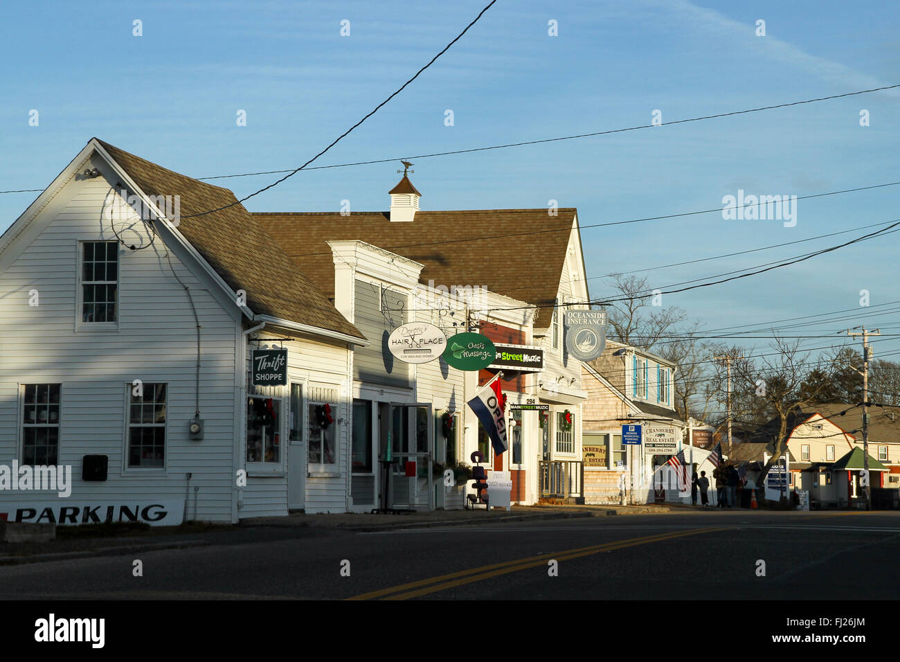 Old Main Street, South Yarmouth, Cape Cod Stock Photo Alamy