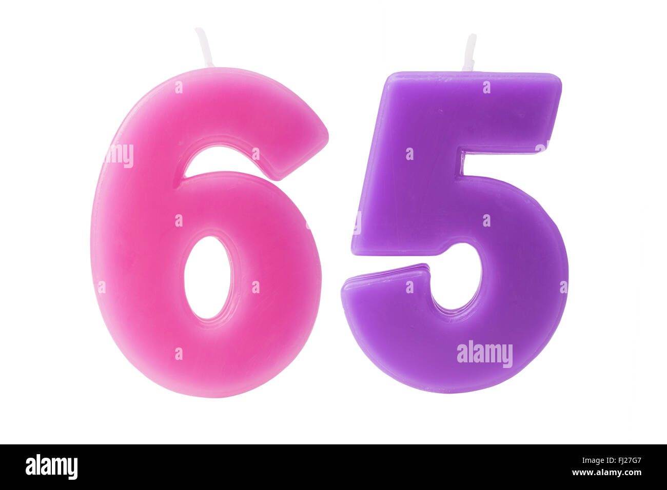 Number 65 Cut Out Stock Images & Pictures - Alamy