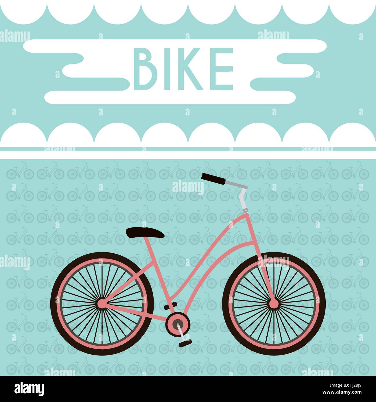 my pink bike